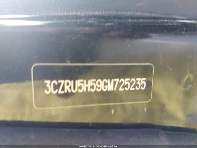 3CZRU5H59GM725235 Honda HR-V EX