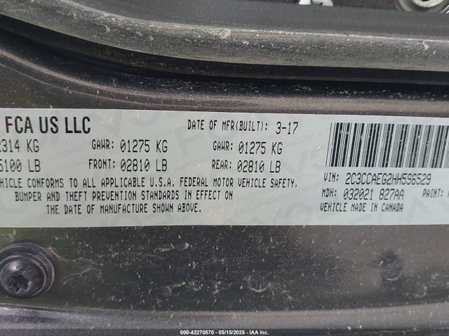 2C3CCAEG2HH596529 Chrysler 300