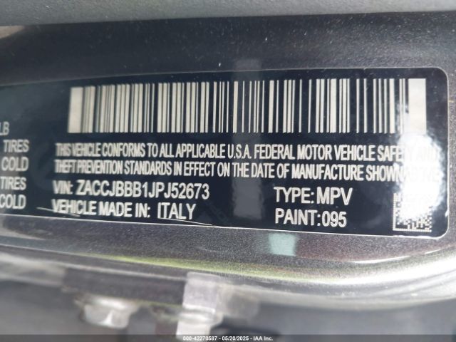 2018 JEEP RENEGADE ZACCJBBB1JPJ52673 Photo 8