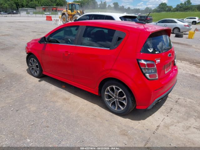 1G1JD6SH6J4120998 Chevrolet Sonic Lt Auto