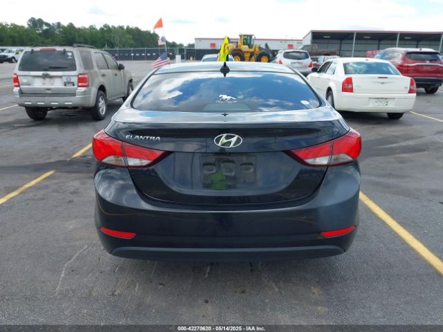 KMHDH4AE9GU628407 Hyundai Elantra Value Edition