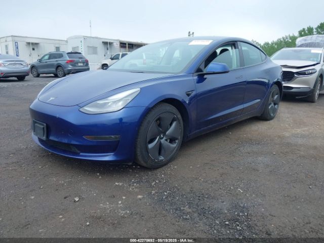 2022 TESLA MODEL 3 5YJ3E1EB1NF115049 Photo 1
