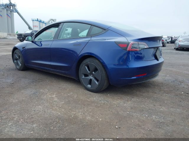 2022 TESLA MODEL 3 5YJ3E1EB1NF115049 Photo 2