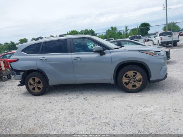 5TDABRCH4PS563855 Toyota Highlander Hybrid Xle Bronze