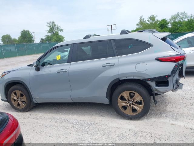 5TDABRCH4PS563855 Toyota Highlander Hybrid Xle Bronze