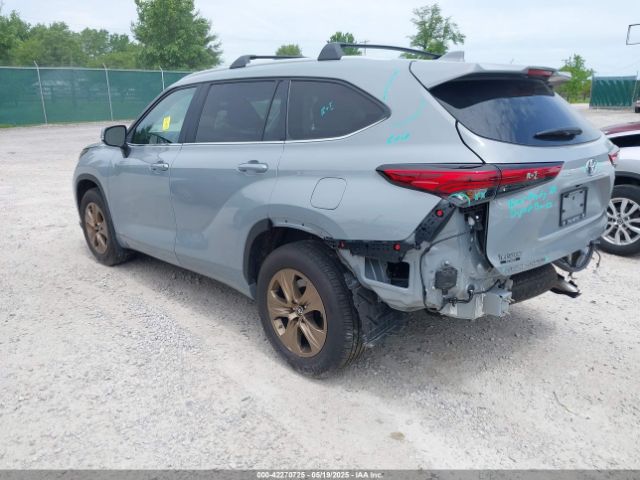 5TDABRCH4PS563855 Toyota Highlander Hybrid Xle Bronze