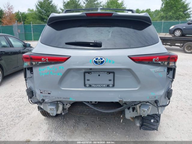 5TDABRCH4PS563855 Toyota Highlander Hybrid Xle Bronze