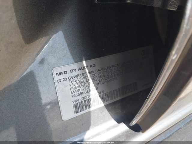 2023 AUDI S3 WAUJ3DGY3PA148997 Photo 8