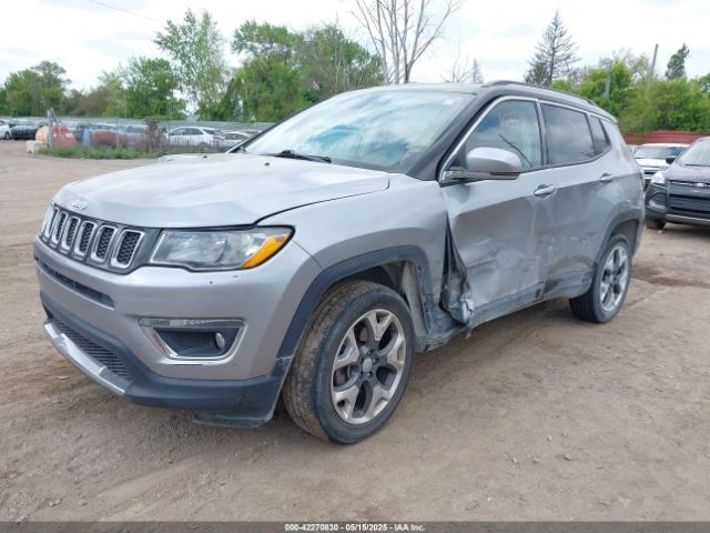 3C4NJDCB9JT267021 Jeep Compass Limited 4x4