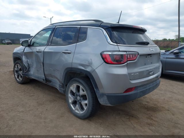 3C4NJDCB9JT267021 Jeep Compass Limited 4x4
