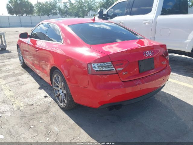 2012 AUDI A5 WAULFAFR7CA027425 Photo 2