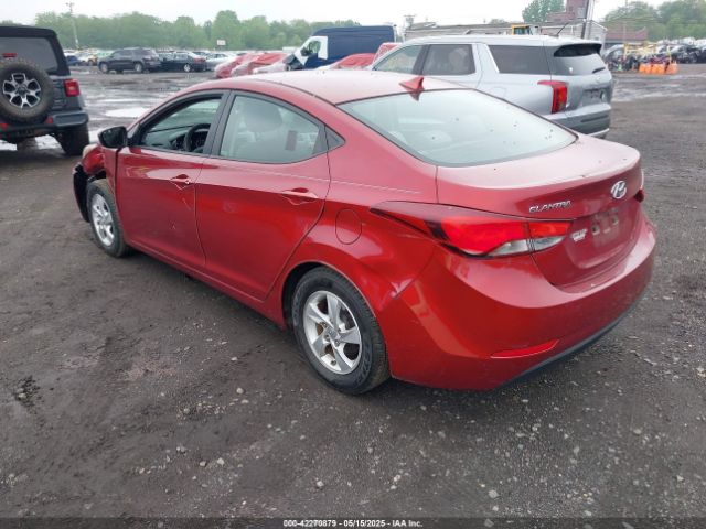 5NPDH4AE0EH538817 Hyundai ELANTRA SE