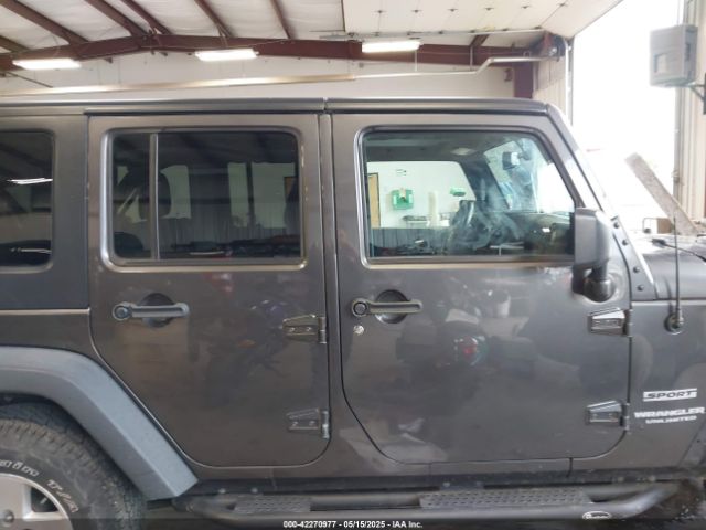 1C4BJWDG1HL622617 Jeep Wrangler Unlimited Sport 4x4