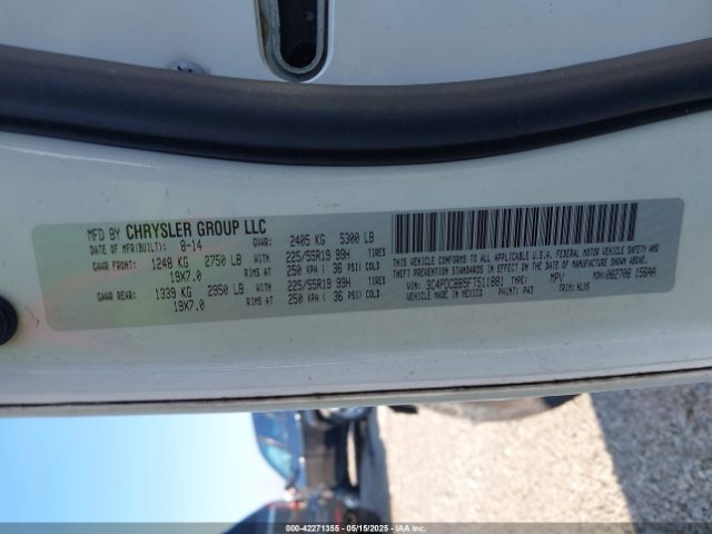 3C4PDCBB5FT511881 Dodge Journey Sxt