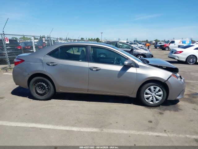 2T1BURHE0EC059869 Toyota COROLLA LE