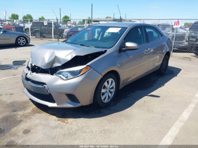 2T1BURHE0EC059869 Toyota COROLLA LE