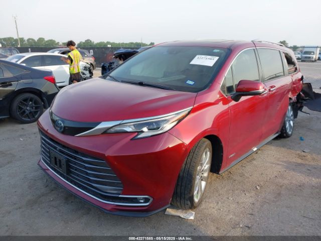 2021 TOYOTA SIENNA 5TDERKECXMS056234 Photo 1