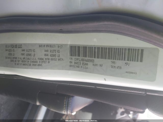 2017 JEEP CHEROKEE 1C4PJLAB6HW669069 Photo 8
