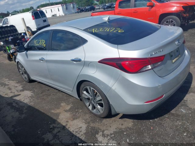KMHDH4AEXEU106317 Hyundai Elantra Limited