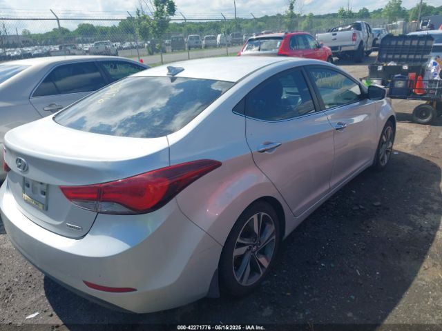 KMHDH4AEXEU106317 Hyundai Elantra Limited
