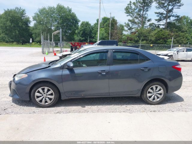 2T1BURHE9EC143737 Toyota COROLLA LE