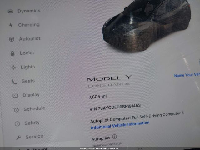 7SAYGDED9RF191453 Tesla 2024