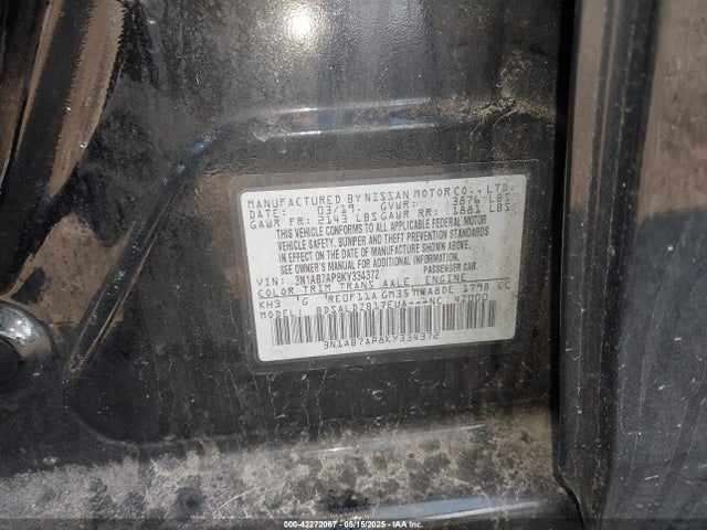 Продажа на аукционе авто 2019 Nissan Sentra Sv, vin: 3N1AB7AP8KY334372, номер лота: 42272067