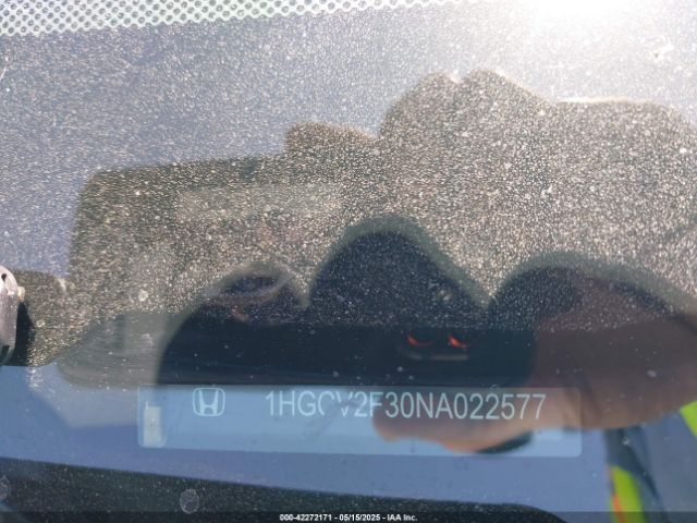 1HGCV2F30NA022577 Honda Accord Sport 2.0t