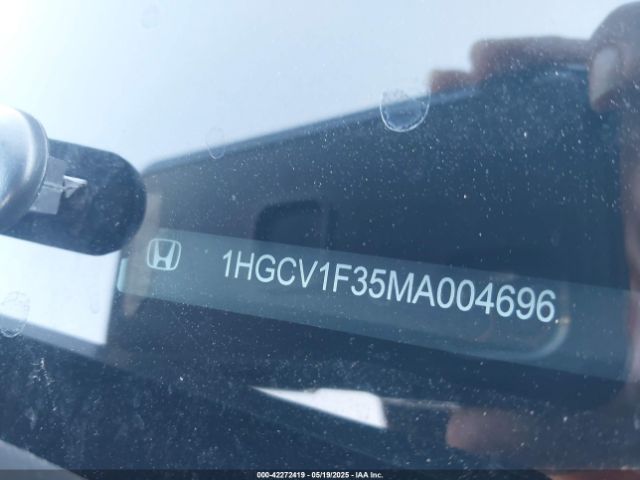1HGCV1F35MA004696 Honda Accord Sport
