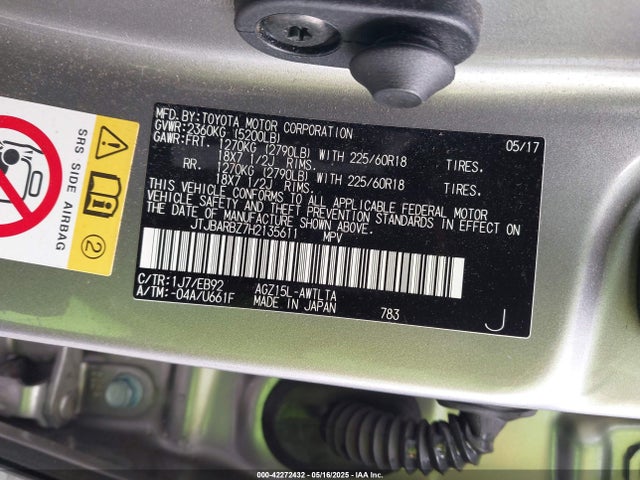 JTJBARBZ7H2135611 Lexus 8ar-fts