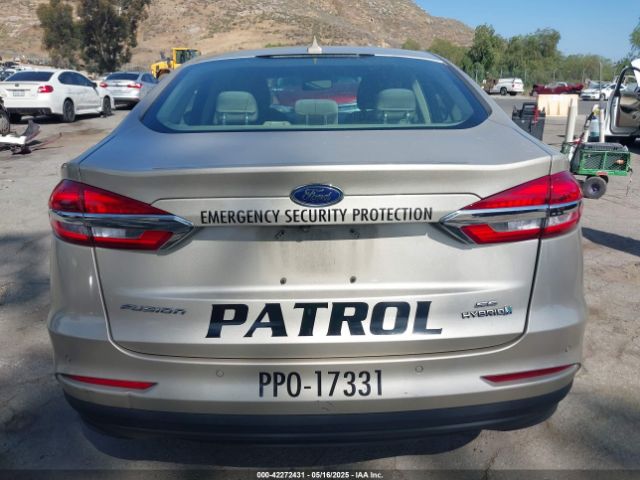 3FA6P0LU2KR206661 Ford Fusion Hybrid Se