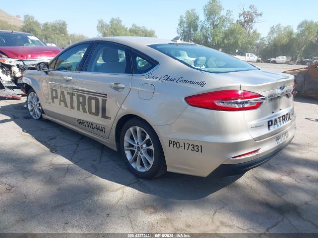 3FA6P0LU2KR206661 Ford Fusion Hybrid Se