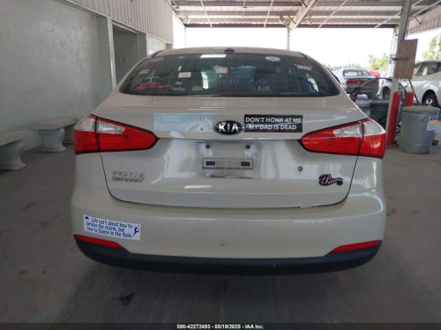 KNAFK4A68F5295100 KIA FORTE LX