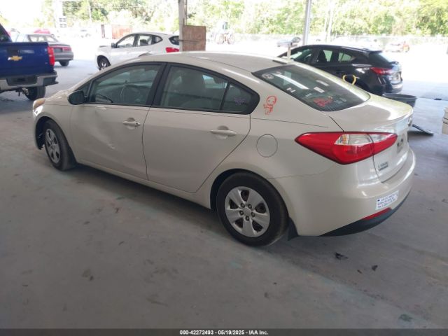 KNAFK4A68F5295100 KIA FORTE LX