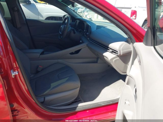 KMHLM4AJXPU042660 Hyundai Elantra Hybrid Blue