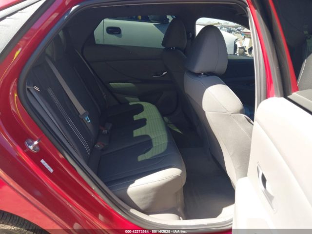KMHLM4AJXPU042660 Hyundai Elantra Hybrid Blue