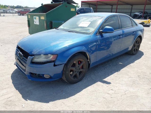 2009 AUDI A4 WAUJF78K69N050285 Photo 1