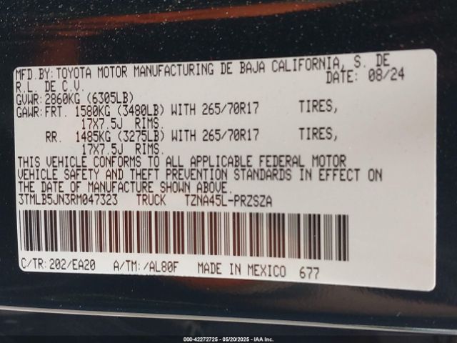 2024 TOYOTA TACOMA 3TMLB5JN3RM047323 Photo 8