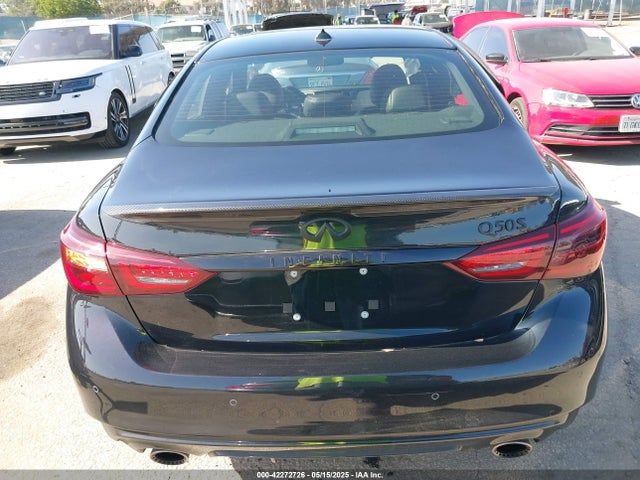 JN1FV7DP6RM660306 Infiniti Q50 Red Sport 400