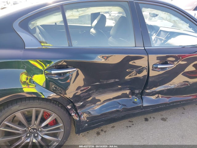 JN1FV7DP6RM660306 Infiniti Q50 Red Sport 400