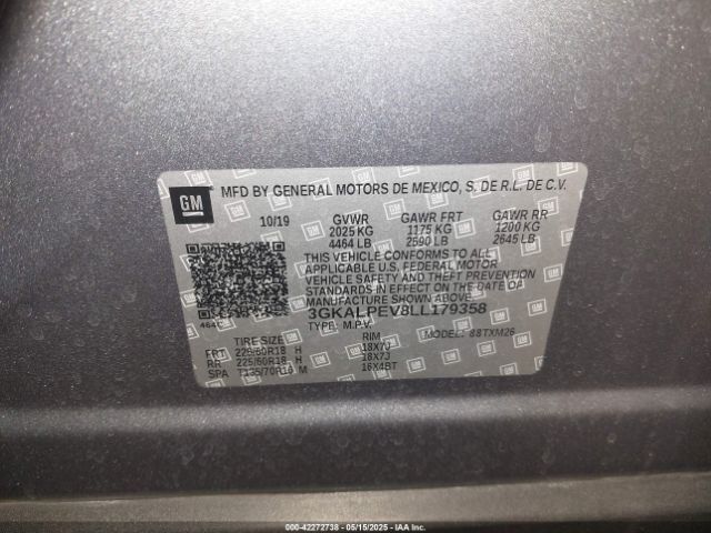 3GKALPEV8LL179358 GMC lyx