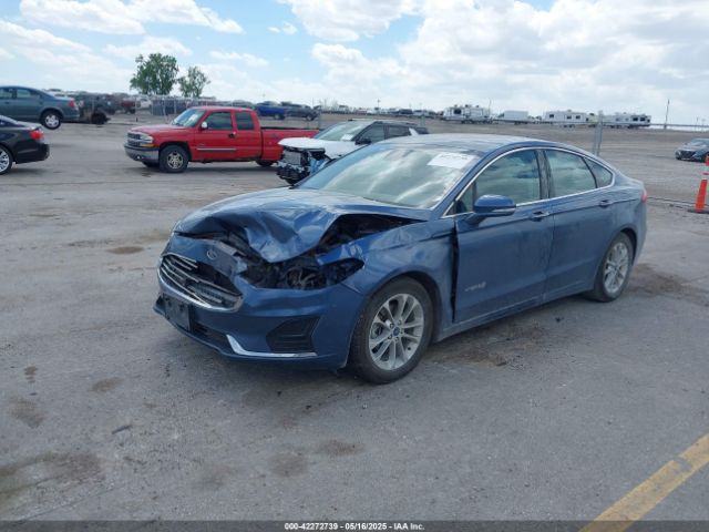 2019 FORD FUSION HYBRID 3FA6P0MU2KR140367 Photo 1
