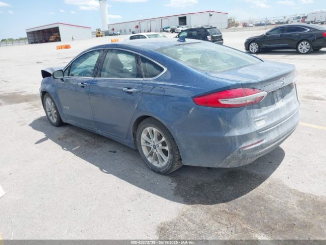 2019 FORD FUSION HYBRID 3FA6P0MU2KR140367 Photo 2