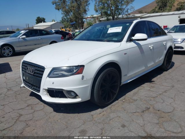 2012 AUDI A4 WAUFFAFL9CN014564 Photo 1