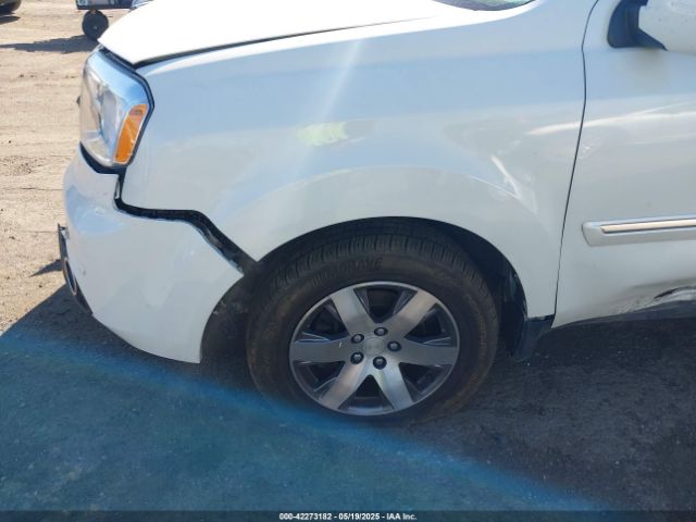 5FNYF3H9XFB018506 Honda Pilot Touring