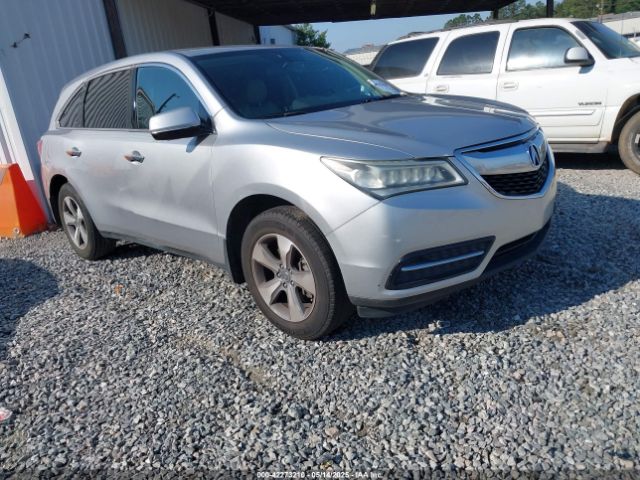 2014 ACURA MDX 5FRYD3H29EB013612 Photo 0