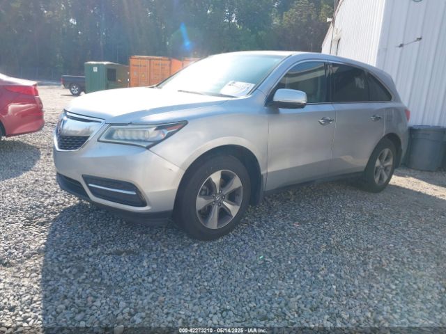 2014 ACURA MDX 5FRYD3H29EB013612 Photo 1