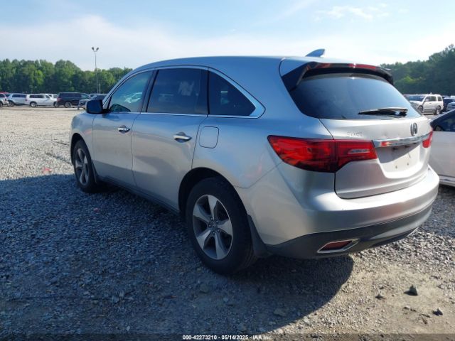 2014 ACURA MDX 5FRYD3H29EB013612 Photo 2
