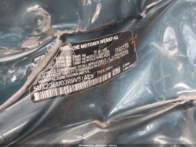 2024 BMW X5 5UX23EU03R9V51425 Photo 8