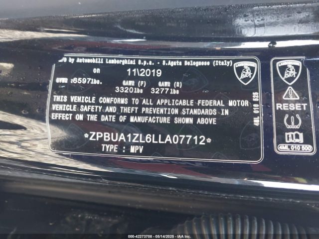 2020 LAMBORGHINI URUS ZPBUA1ZL6LLA07712 Photo 8